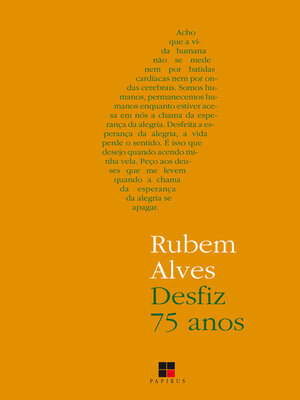 cover image of Desfiz 75 anos